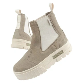 Dámske topánky Mayze Chelsea Suede W 382829 05 grey/white - Puma