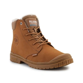 Topánky Palladium sp20 Cuff Leather Waterproof WL M 79067-257-M Mahogany Topánky Palladium sp20 Cuff Leather Waterproof WL M 79067-257-M Mahogany