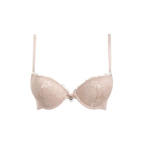 Podprsenka push-up Lace 162394 CC204 03050 telová - Emporio Armani Podprsenka push-up Lace 162394 CC204 03050 telová - Emporio Armani