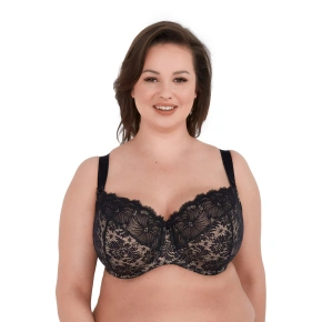 Dámská podprsenka bez kostice BSM534 černá - Gaia