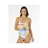 Dámske plavky RIP CURL Hotel Malibu Cheeky One Piece, viacfarebné
