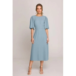 Dámske šaty S399 Svetlomodrá - Stylove