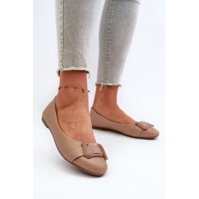 Dámske baleríny 9988-69 nude - Sladká obuv