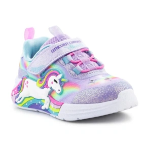 Skechers S-Lights Girls Unicorn Chaser Jr 302298N-LVMT