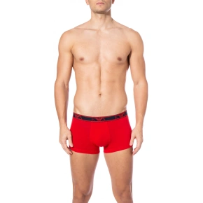 Boxerky 3pcs 111357 9P715 33035 červenotmavěmodrá - Emporio Armani