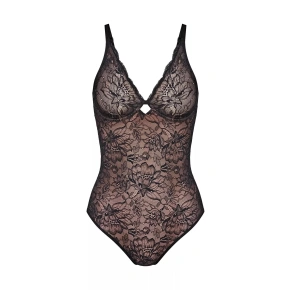 Dámske body Amourette Charm BS - BLACK - čierna 0004 - TRIUMPH