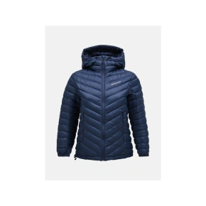 Peak Performance W Frost Down Hood Jacket navy blue