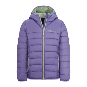 Eikefjord Jacket dievčenská ultraľahká prechodná bunda lila/pistáciovo zelená (464-118)