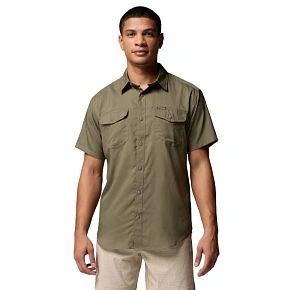 Košeľa Columbia Utilizer II Solid s krátkym rukávom 1577762397, zelená, veľkosť L Košeľa Columbia Utilizer II Solid s krátkym rukávom 1577762397, zelená, veľkosť L