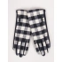 Dámske rukavice RES-0092K-345C Black with white - Yoclub