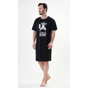 Pánska nočná košeľa s krátkym rukávom Monkey - Vienetta
