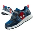 Leomil detská športová obuv tenisky Spiderman ľahká na suchý zips čierna modrá