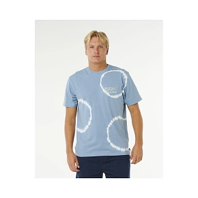 Pánske tričko RIP CURL Pacific Rinse Fin Tee, modré Pánske tričko RIP CURL Pacific Rinse Fin Tee, modré