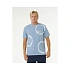 Pánske tričko RIP CURL Pacific Rinse Fin Tee, modré
