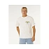 Pánske tričko RIP CURL Bells Pro 26 Bell Logo Tee, biele