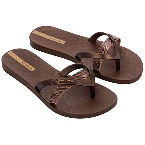 Dámske šľapky Kirei 83673 hnedé – Ipanema