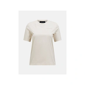 Dámske tričko PEAK PERFORMANCE W Original Small Logo Tee, farba: béžová Dámske tričko PEAK PERFORMANCE W Original Small Logo Tee, farba: béžová