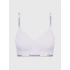 Dámska podprsenka LGHTLY LINED BRALETTE 000QF7797E LL0 lila - Calvin Klein