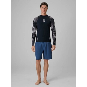 Pánske plážové šortky typu boardshorts s filtrom UPF50+ značky 4F, model 4FRSS26UBDSM256-31S Pánske plážové šortky typu boardshorts s filtrom UPF50+ značky 4F, model 4FRSS26UBDSM256-31S