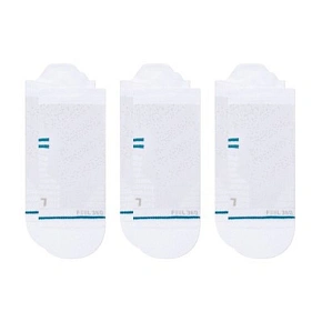 Bežecké ponožky Stance Athletic Tab, balenie po 3 kusoch – biele, veľkosť: M Bežecké ponožky Stance Athletic Tab, balenie po 3 kusoch – biele, veľkosť: M
