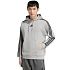 Pánska mikina adidas Essentials 3-Stripes French Terry Hoodie, sivá, KY4202