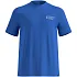 Koszulka z krótkim rękawem męska ODLO T-shirt crew neck s/s COTTON BLEND UNLIMITED niebieska
