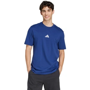 Pánske tričko adidas Essentials Small Logo Single Jersey blue JF1093