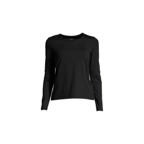 CASALL Essential Mesh Detail Tričko s dlhým rukávom čierne