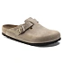 Birkenstock pánske dreváky BOSTON BS 1018147 TABACCO BROWN (štandardná šírka)