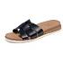 Dámske sandále Skechers DESERT KISS LOW PEAK LOOK 114707 BLK