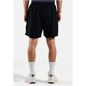 Spodenki męskie Odlo ESSENTIAL 6 INCH 2-in-1 short czarne Spodenki męskie Odlo ESSENTIAL 6 INCH 2-in-1 short czarne