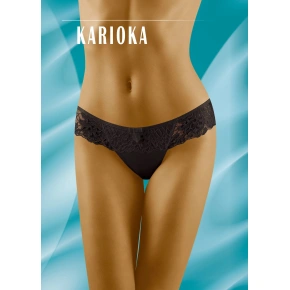 Dámske nohavičky / brazílky Karioka čierna - Wolbar