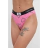 Dámske ružové nohavičky so srdiečkami 000QF7480E KCC - Calvin Klein