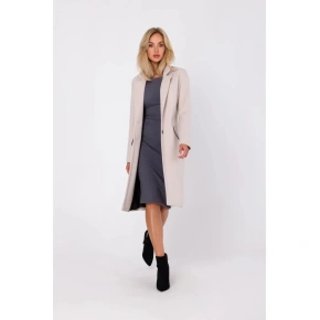 Dámsky kabát M758 Beige - MOE