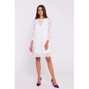 Dámske šaty S380 cream - Stylove