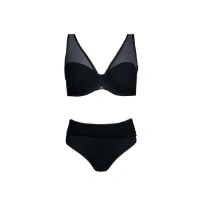 Dámske dvojdielne plavky Fashion 38 S730V38 Black - Self