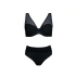 Dámske dvojdielne plavky Fashion 38 S730V38 Black - Self