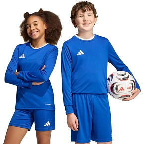 Adidas Entrada 26 Detské tričko s dlhým rukávom Blue KF5886 Adidas Entrada 26 Detské tričko s dlhým rukávom Blue KF5886