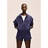 Športová bunda Casall Luna Textured Jacket, fialová