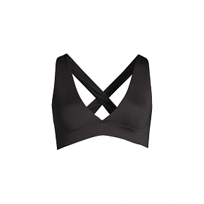 Plavková podprsenka CASALL V-Neck Crossback Bikini Top, čierna Plavková podprsenka CASALL V-Neck Crossback Bikini Top, čierna
