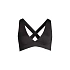 Plavková podprsenka CASALL V-Neck Crossback Bikini Top, čierna