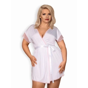 Elegantný župan girll peignoir XXL - Obsessive