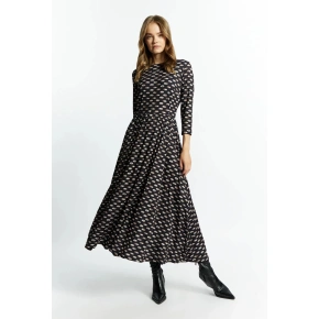 Elegantné dámske šaty DRE3540 čierne - Monnari