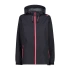Dámska bunda do dažďa CMP Fix Hood Black (39X6636-01UE)
