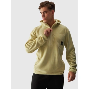 Pánske nadrozmerné fleecové tričko s kapucňou 4F 4FWAW24TFLEM252-44S pánske