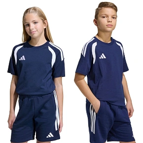Adidas Tiro 26 League Tee Detské tričko námornícka modrá JY7225