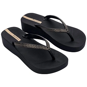 Ipanema dámske žabky Mesh XI Plat Fem platform black women's