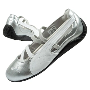 Dámske športové topánky Puma Speedcat Ballet silver ballerinas fashionable women's