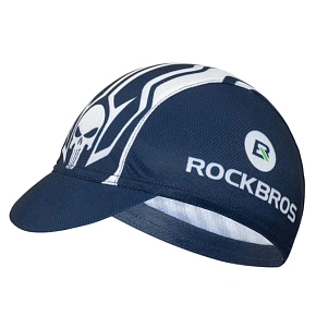 Cyklistická čiapka Rockbros MZ10019 s kšiltom – modrá