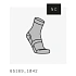Cyklistické ponožky POC Motion MTB Sock, sivé